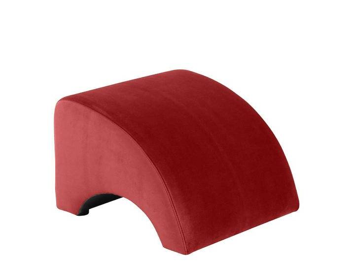 Sessel Polsterhocker Samt in Ziegel Rot 54 cm tief - 52 cm breit Sessel Polsterhocker Samt in Ziegel Rot 54 cm tief - 52 cm breit von Pharao24.de