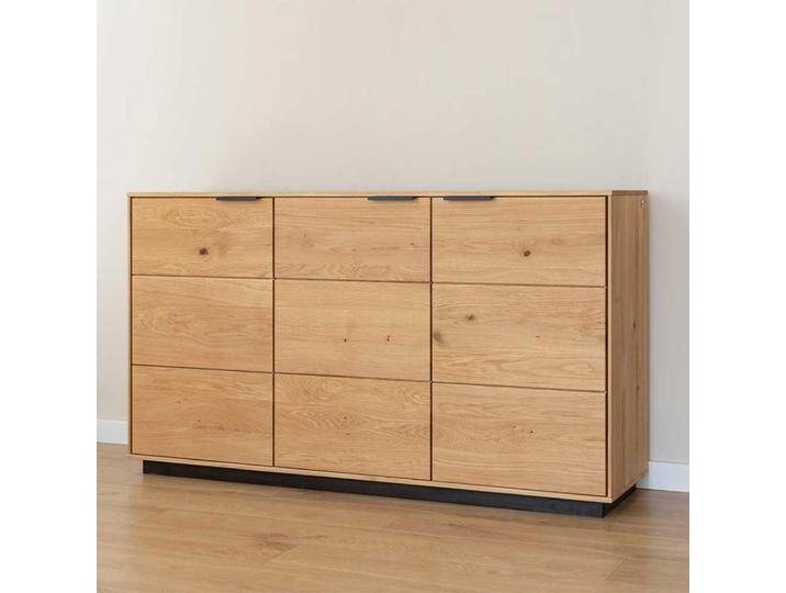Sideboard Kommode auf Sockel mit Massivholz Türen von Pharao24.de