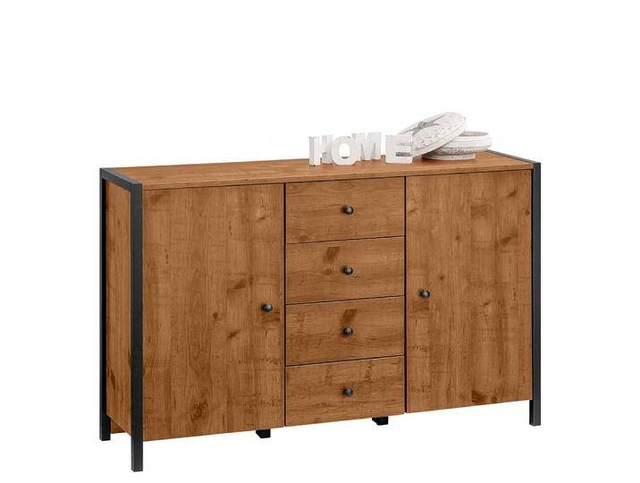 Sideboard Kommode mit vier Schubladen 2 türig Sideboard Kommode mit vier Schubladen 2 türig von Pharao24.de
