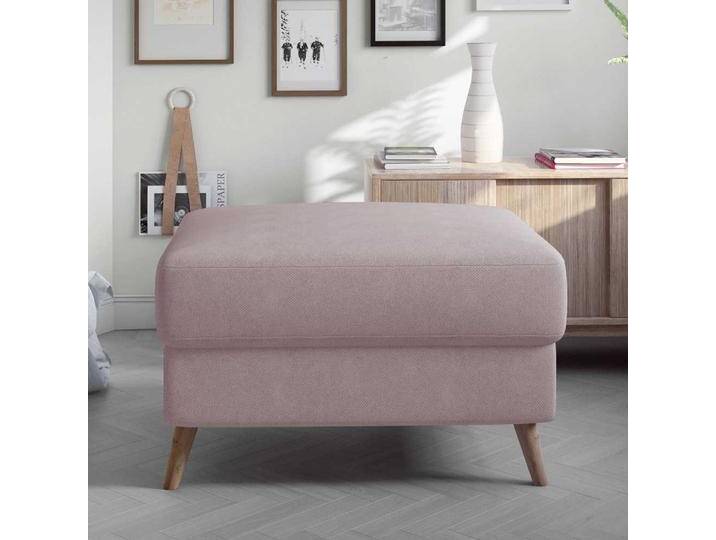 Sitzhocker Couchhocker mit Vierfußgestell aus Holz in Altrosa Sitzhocker Couchhocker mit Vierfußgestell aus Holz in Altrosa von Pharao24.de