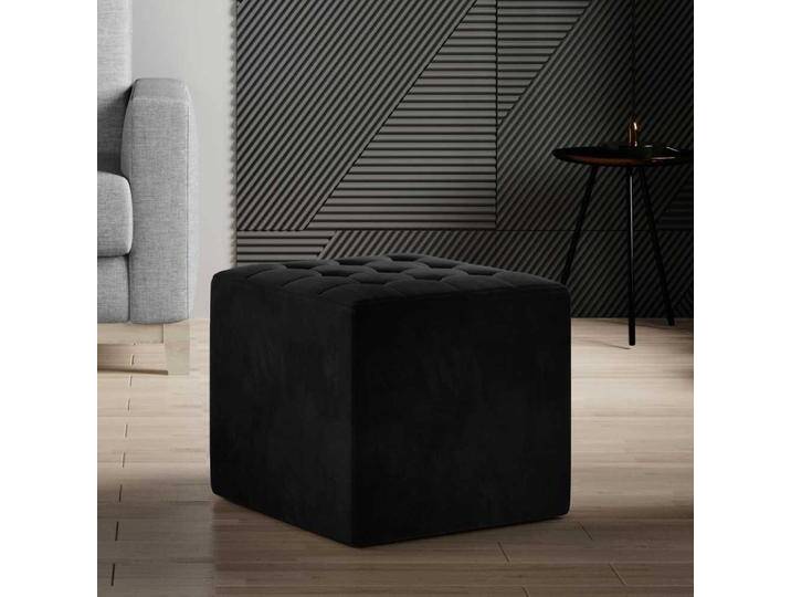 Sitzhocker Hocker aus Samt in quadratischer Form von Pharao24.de