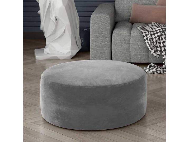 Sitzpouf Pouf in runder Form aus Samt Sitzpouf Pouf in runder Form aus Samt von Pharao24.de