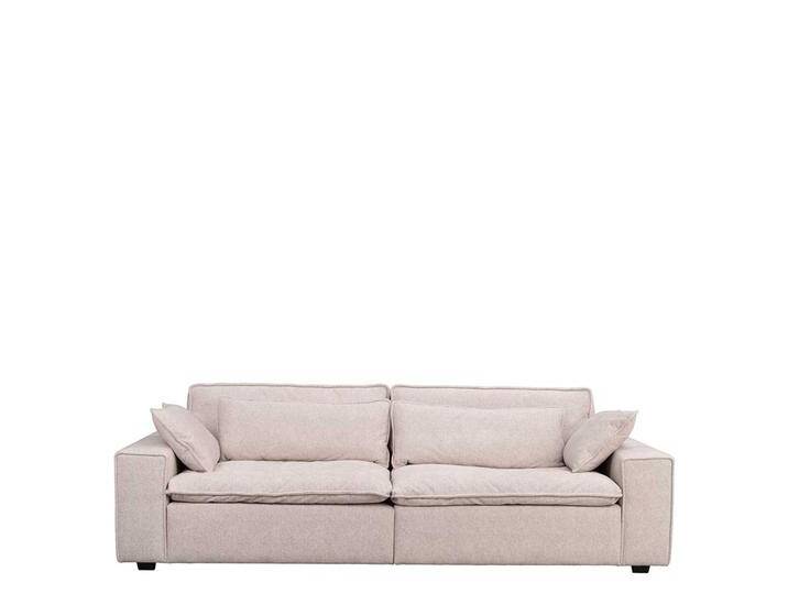 Sitzsofa Beige Stoff in modernem Design 45 cm Sitzhöhe von Pharao24.de