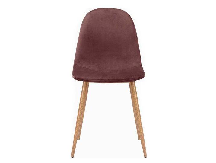 Skandi Kuechenstuhl Set in Altrosa Eichefarben (2er Set) von Pharao24.de