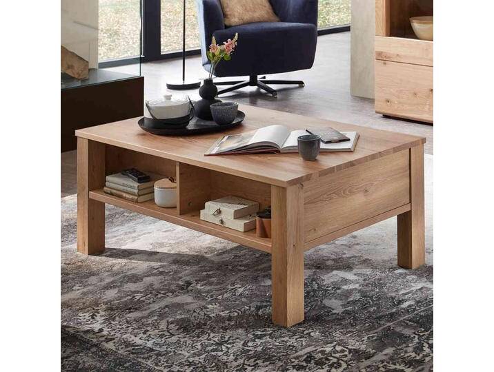Sofa Tisch mit Schublade in modernem Design Altesche teilmassiv Sofa Tisch mit Schublade in modernem Design Altesche teilmassiv von Pharao24.de