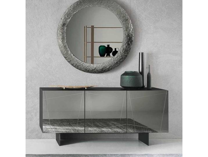 Spiegelglas Sideboard in modernem Design Wangengestell aus Metall Spiegelglas Sideboard in modernem Design Wangengestell aus Metall von Pharao24.de