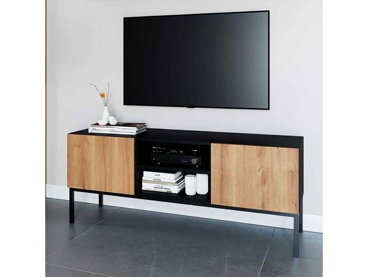 TV Lowboard Fernsehtisch mit Türen in modernem Design von Pharao24.de