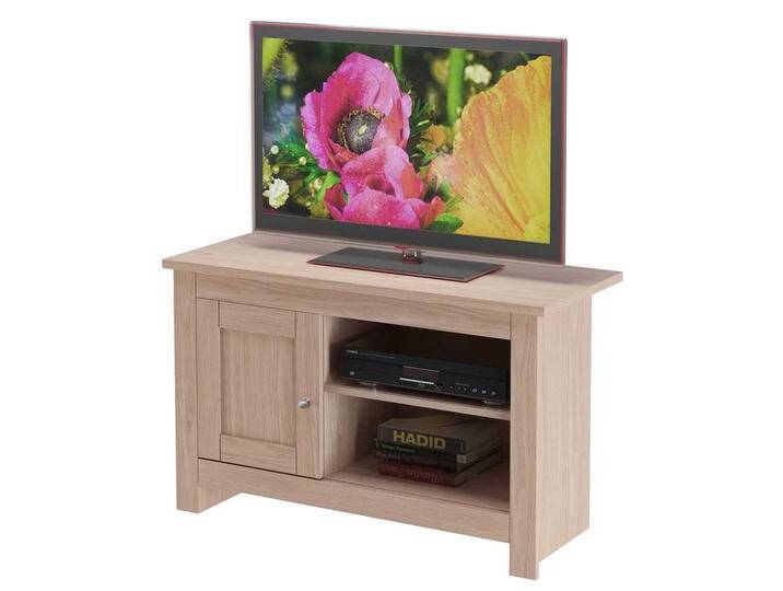 TV Unterschrank in Eichefarben 95 cm breit von Pharao24.de