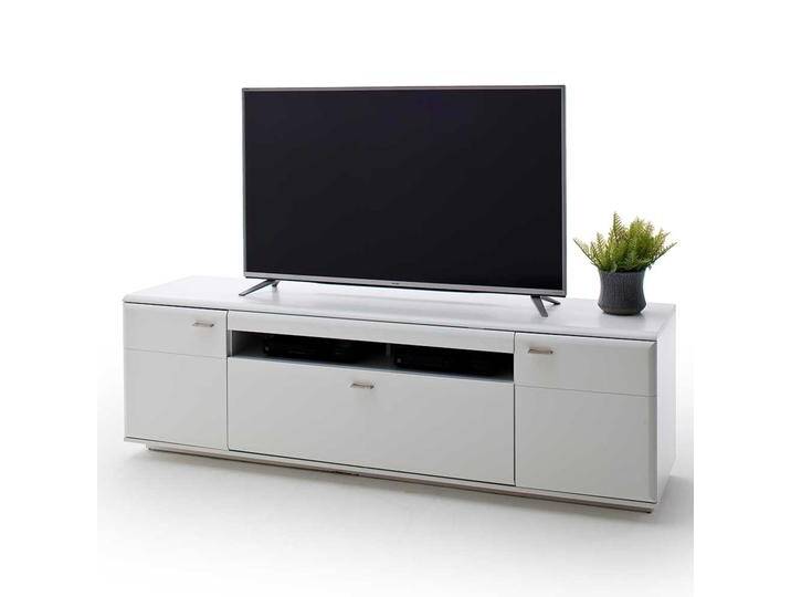 TV Unterschrank in Weiß 195 cm breit von Pharao24.de