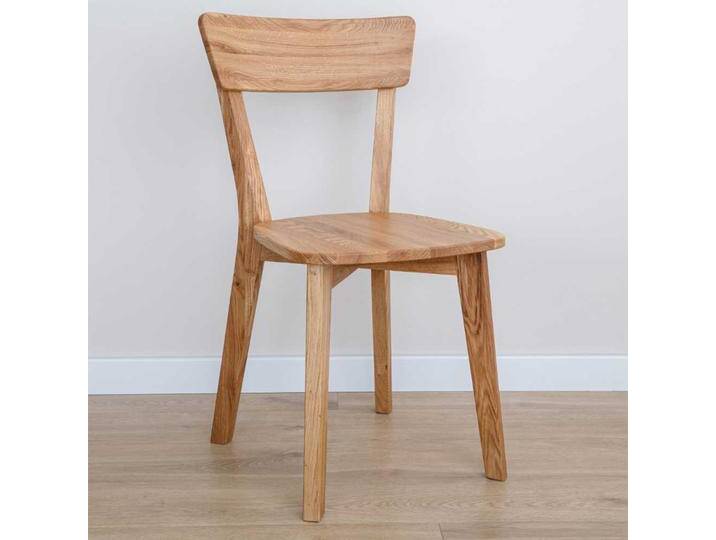 Vollholzstuhl Wildeiche geölt im Skandi Design 43 cm Sitzhöhe Vollholzstuhl Wildeiche geölt im Skandi Design 43 cm Sitzhöhe von Pharao24.de