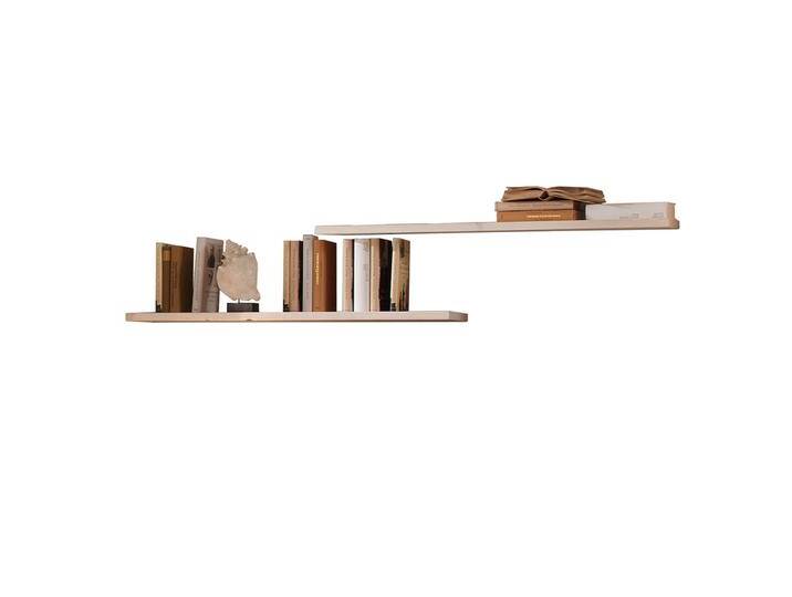 Wandboard Set in Weiß Kiefer Massivholz (2er Set) von Pharao24.de