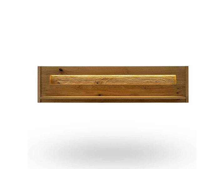 Wandboard Wildeiche geölt in modernem Design 156 cm breit von Pharao24.de