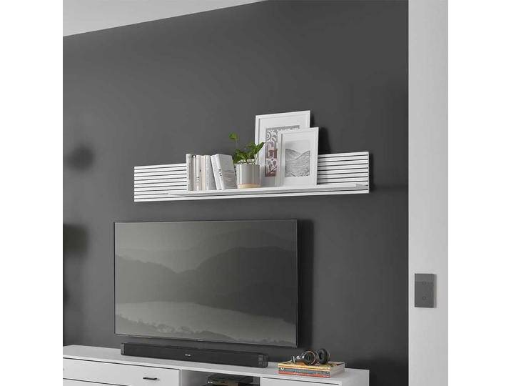 Wandboard schwarz weiss in modernem Design 150 cm breit von Pharao24.de