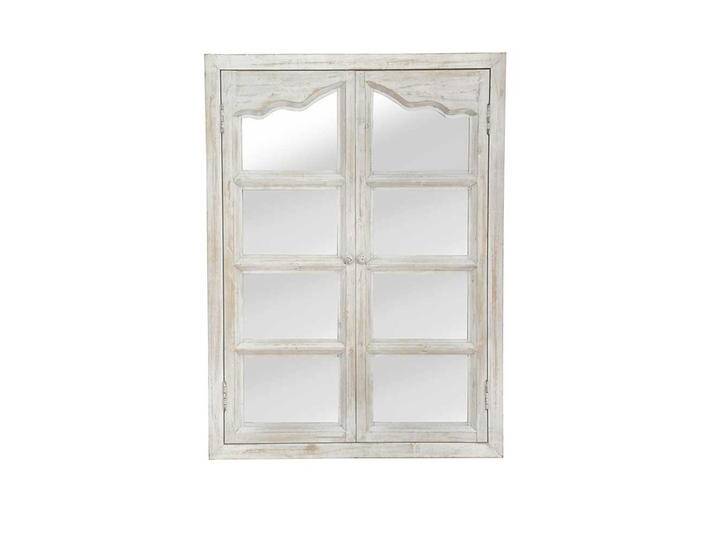 Wandspiegel mit Fenstern Shabby Chic von Pharao24.de