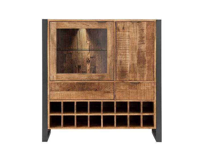 Weinschrank im Industry und Loft Stil LED Beleuchtung von Pharao24.de