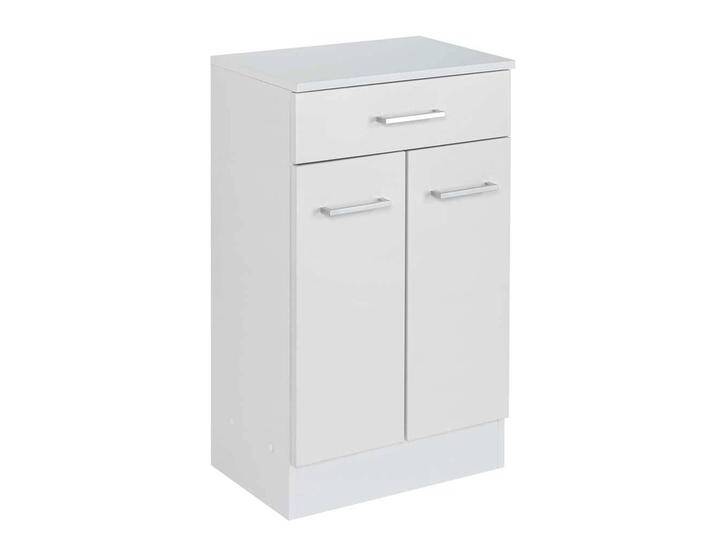 Weiße Kommode für Badezimmer 50 cm breit von Pharao24.de