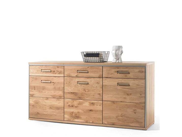 Wohnzimmer Kommode in Asteiche Bianco furniert drei Schubladen Wohnzimmer Kommode in Asteiche Bianco furniert drei Schubladen von Pharao24.de