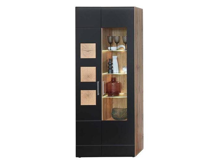 Wohnzimmer Schrank Vitrine in modernem Design LED Beleuchtung Wohnzimmer Schrank Vitrine in modernem Design LED Beleuchtung von Pharao24.de
