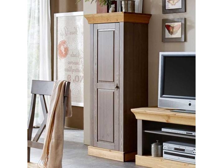 Wohnzimmer Vitrine im Landhausstil Grau von Pharao24.de