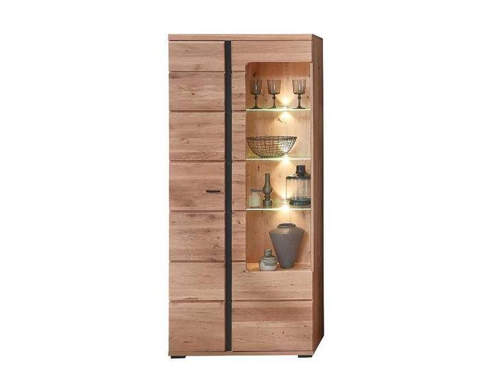 Wohnzimmervitrine in Eschefarben Wildeichefarben Wohnzimmervitrine in Eschefarben Wildeichefarben von Pharao24.de