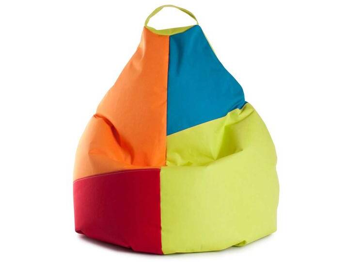XL Sitzsack in Bunt Kinderzimmer von Pharao24.de