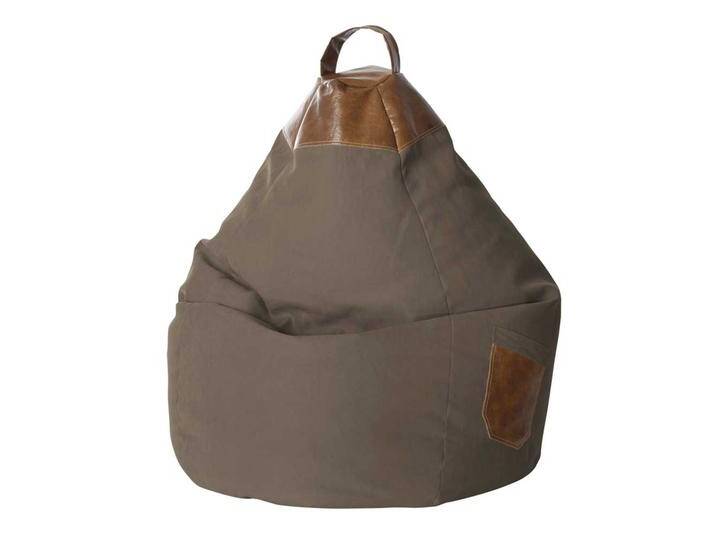 XXL Sitzsack in Braun mit Griff von Pharao24.de