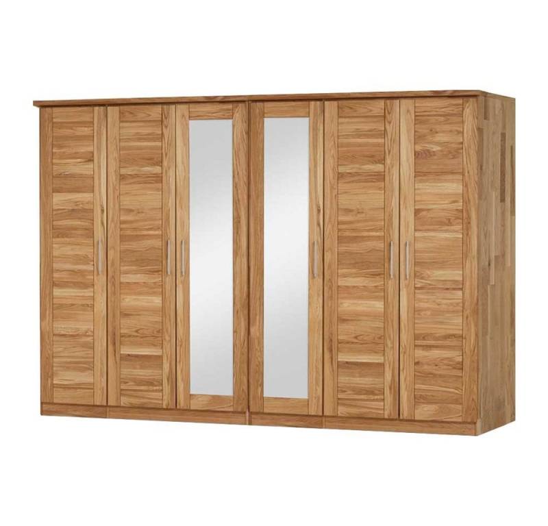 Pharao24 Kleiderschrank Adelio aus Massivholz von Pharao24