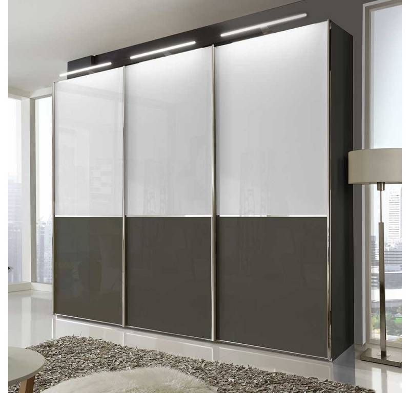 Pharao24 Kleiderschrank Bern mit LED Beleuchtung von Pharao24