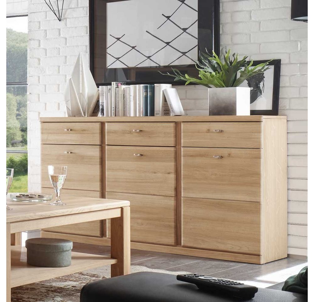 Pharao24 Sideboard Bedforia, aus Massivholz von Pharao24