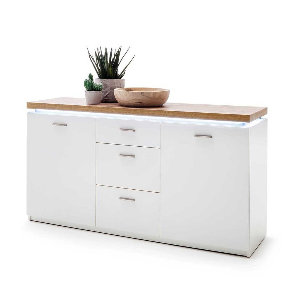Pharao24 Sideboard Paragoma, mit LED Beleuchtung von Pharao24
