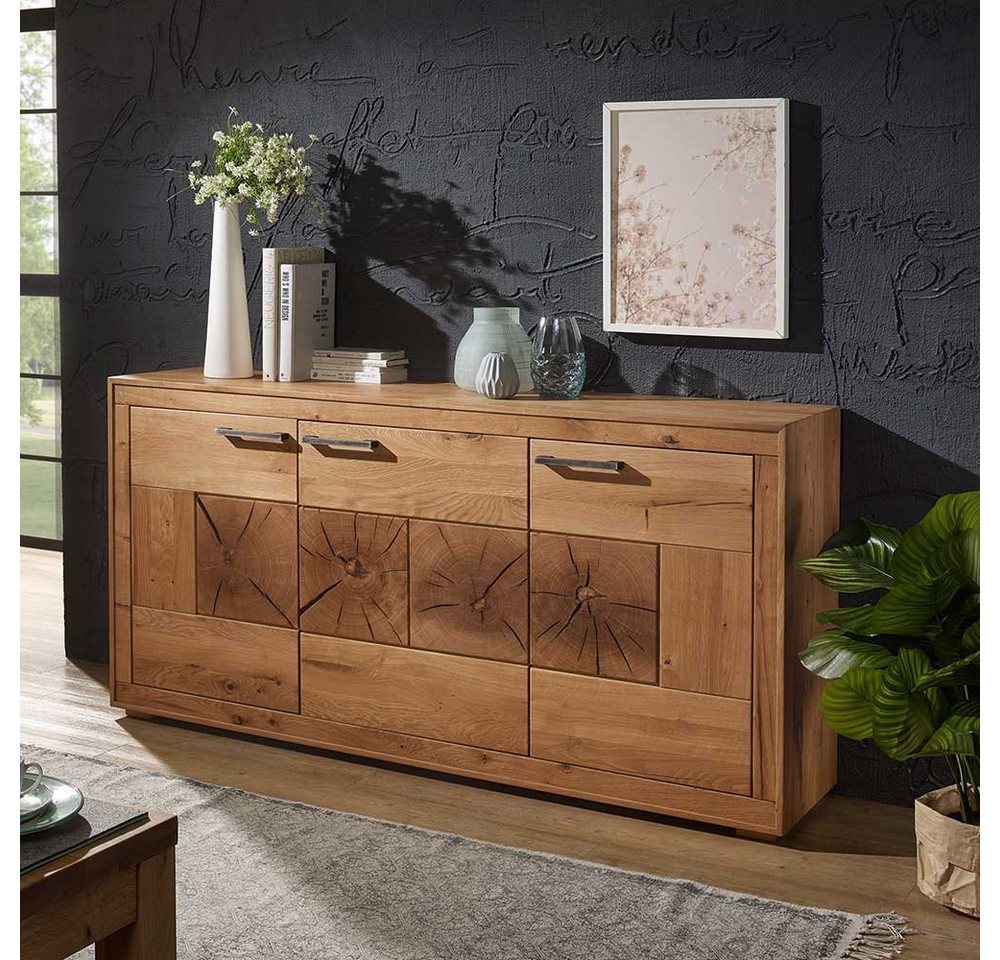 Pharao24 Sideboard Rafino, aus Massivholz von Pharao24