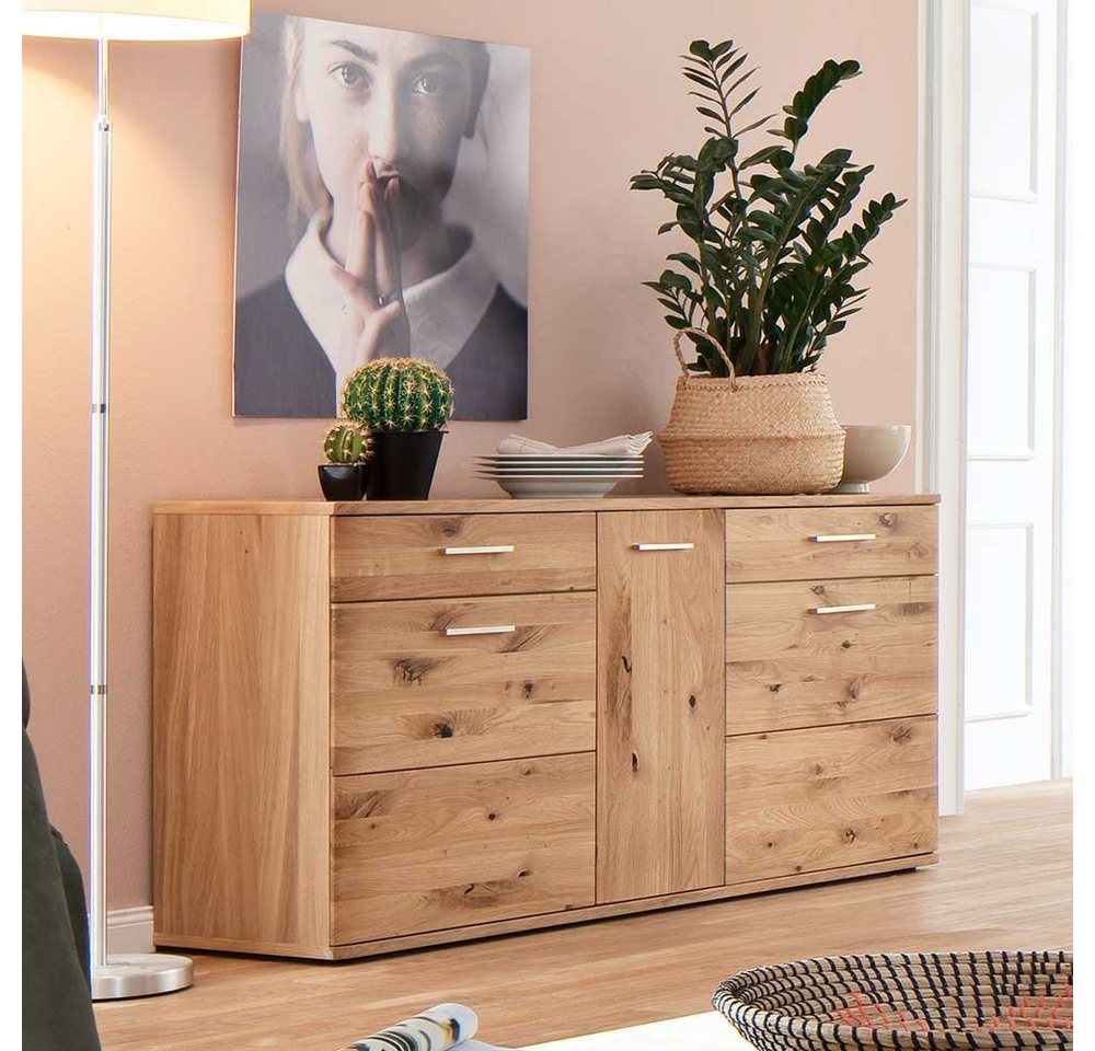 Pharao24 Sideboard Vovila, aus Massivholz von Pharao24