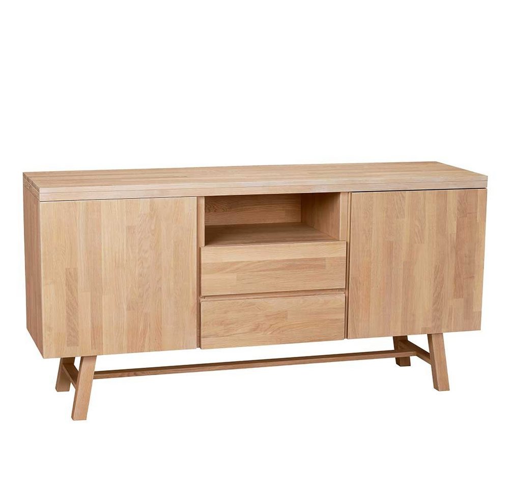 Pharao24 Sideboard Idello, aus Massivholz von Pharao24