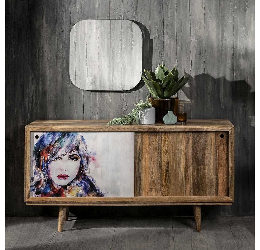 Pharao24 Sideboard Nelsons, aus Massivholz von Pharao24