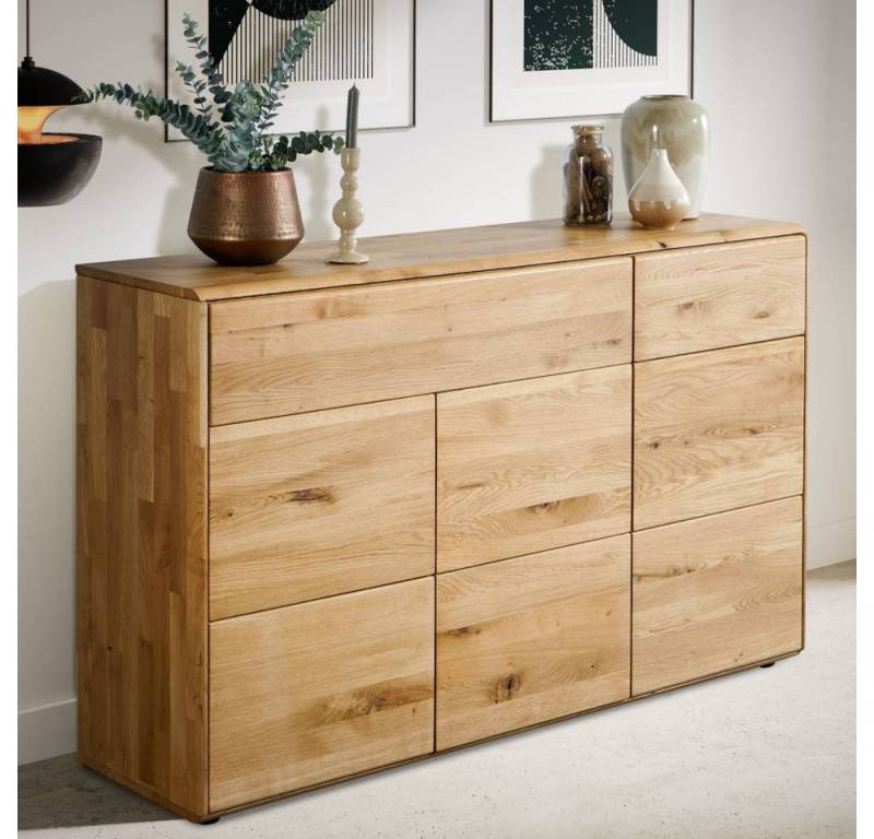 Pharao24 Sideboard Ninian, aus Massivholz von Pharao24