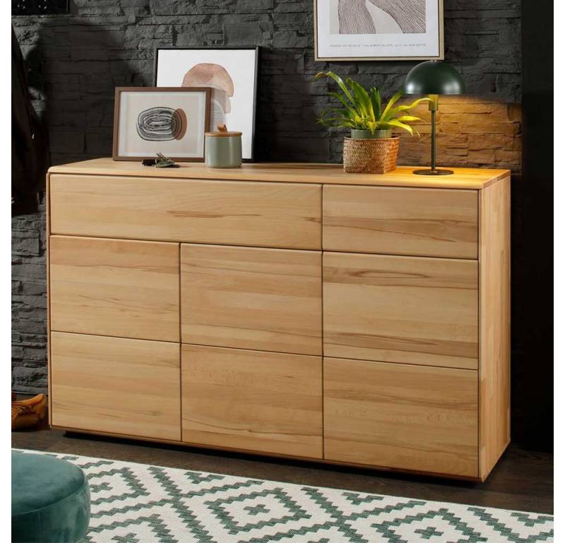 Pharao24 Sideboard Sialom, aus Massivholz von Pharao24