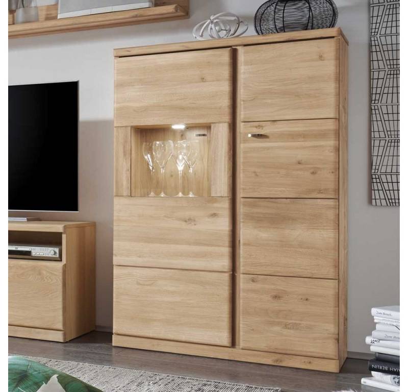 Pharao24 Vitrine Bedforia aus Massivholz von Pharao24