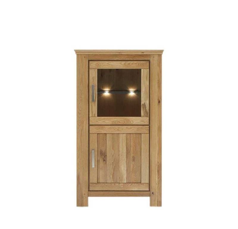 Pharao24 Stauraumvitrine Tageda aus Massivholz von Pharao24