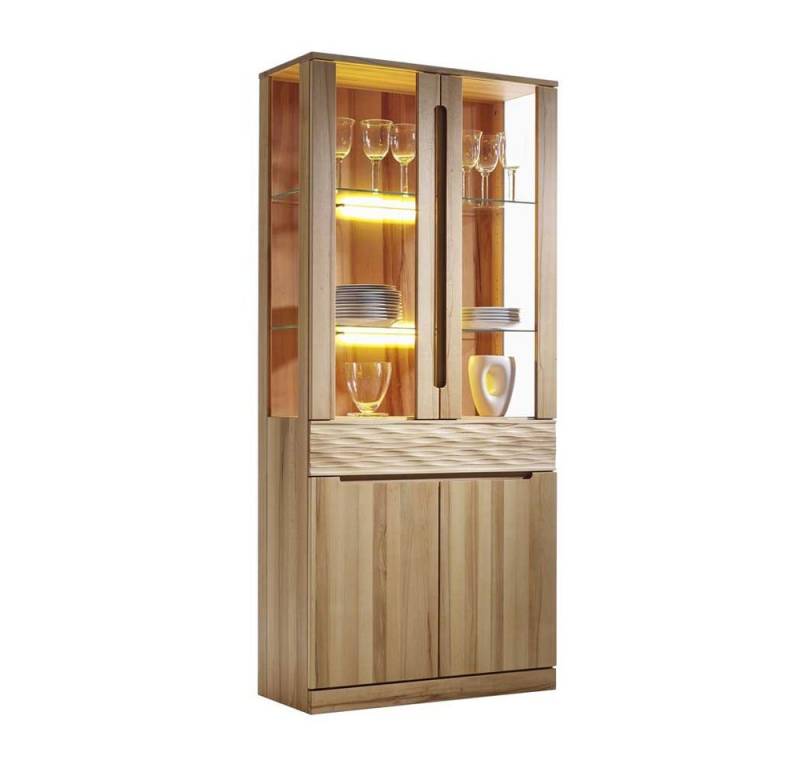 Pharao24 Vitrine Veladrano aus Massivholz von Pharao24
