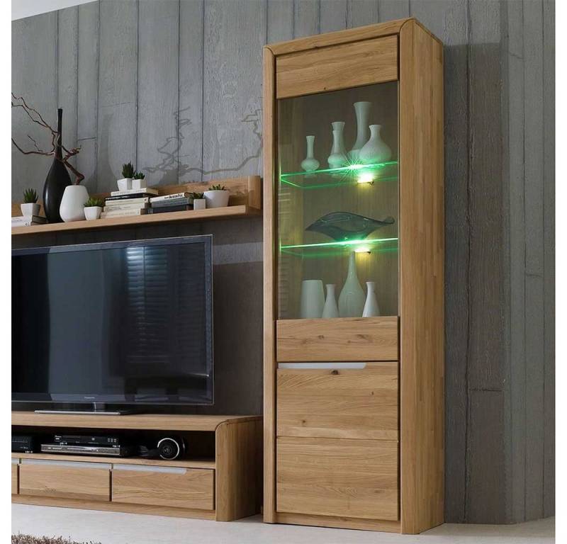 Pharao24 Vitrine Vletko aus Massivholz von Pharao24