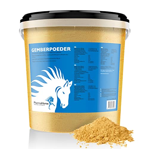 PharmaHorse Ingwer | Verdauung | Darmfunktion | 100% Ohne Zuckerzusatz | 1000 Gramm von PharmaHorse