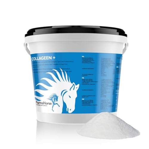 PharmaHorse Kollagen | ausgewogene Mischung | 100% dopingfrei | Humanqualität | 100% frei von Zuckerzusätzen | 1000 Gramm von PharmaHorse