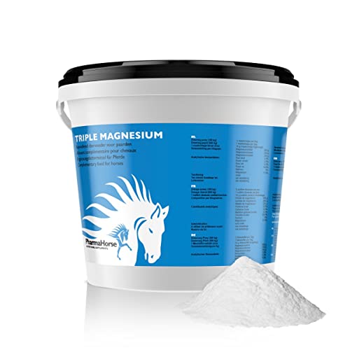 PharmaHorse Triple Magnesium | Nervensystem | Konzentrationsvermögen | Muskeln & Knochen | Dopingfrei | 1000 Gramm von PharmaHorse
