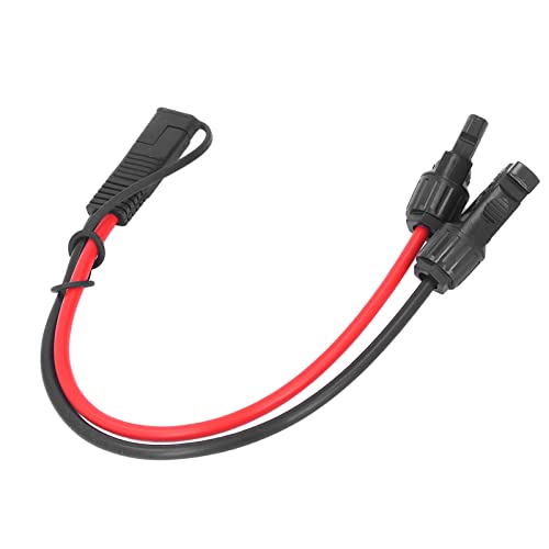 10 AWG Heavy Duty Kupferdraht Solarpanel Anschlusskabel, Doppel-PVC-Mantel für Isolierung, Ideal für Wohnmobile, Motorräder und Sonnenkollektoren 10 AWG Heavy Duty Kupferdraht Solarpanel Anschlusskabel, Doppel-PVC-Mantel für Isolierung, Ideal für Wohnmobile, Motorräder und Sonnenkollektoren von Phefop