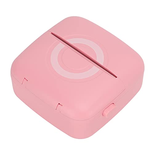 Aufkleber-Drucker, Auflösung 200 DPI Mini Thermodrucker Lange Zeit Akkulaufzeit Drucken Mit einem Klick Für Büro Für Haushalt Schule Schüler von Phefop