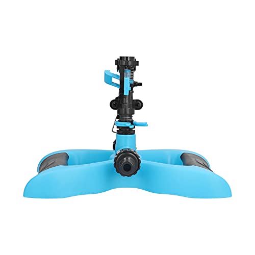 Automatischer Sprinkler, drehbar, bequeme Verbindung, schnelle Installation, geeignet für Rasen, Baumschulen und Gärten, Blau Automatischer Sprinkler, drehbar, bequeme Verbindung, schnelle Installation, geeignet für Rasen, Baumschulen und Gärten, Blau von Phefop