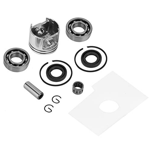 Ersatz-Aluminium-Kolben-Set für Kettensäge MS180 MS 180 018, langlebiges Kettensägenzubehör für eine einfache Installation von Phefop