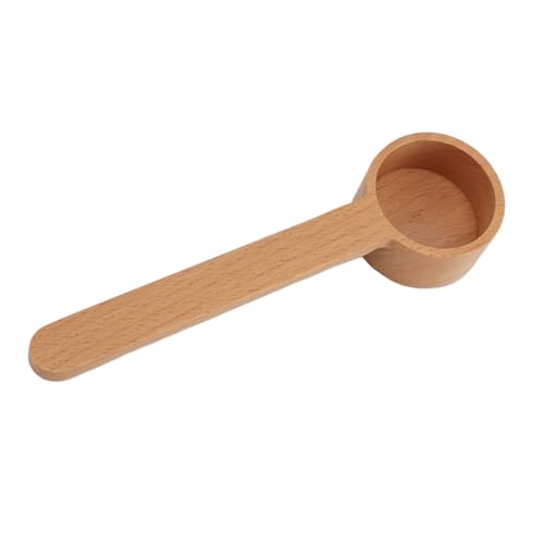 Kaffeeknopf aus Holz Kaffee Maßband, Ergonomisches Design für Gemahlene Körner, Exquisite und einfache Holztee-Rührwerk mit feiner Kalibrierung (Farbe des langen Tagebuchs) von Phefop