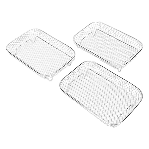 Kochständer für Fritteuse mit 3 Schichten, langlebige stapelbare Halterungen aus Edelstahl zum Kochen und Grillen, Küchenzubehör Kochständer für Fritteuse mit 3 Schichten, langlebige stapelbare Halterungen aus Edelstahl zum Kochen und Grillen, Küchenzubehör von Phefop