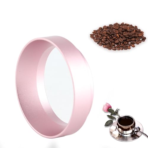 Magnetischer Dosiertrichter Kaffee-Dosiertrichter 58mm Aluminium Universal Kaffee-Dosierring Trichter Ersatz Zubehör für Kaffeemaschine (Phefop3guwgv68fs-04) von Phefop